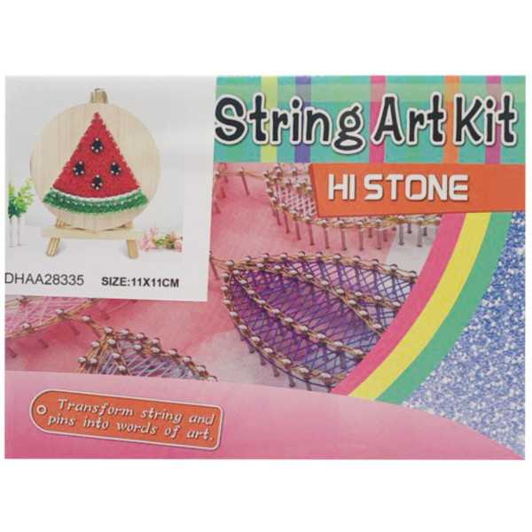 Дитячий набір для творчості стрінг-арт "Кавун" YG0115(28335) деревяна основа