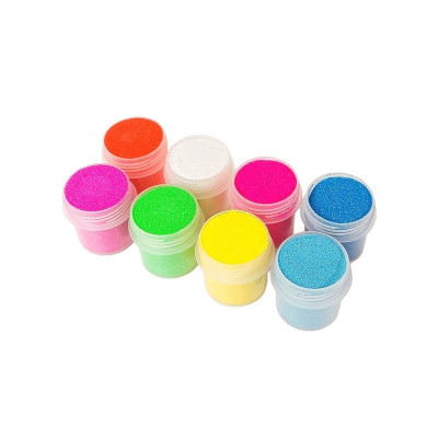 Набір гліттеру для біо-тату №6 glitter-set-big-8x-6 неоновий
