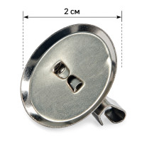 Металева заготовка для значків Bambi Badge-20mm діаметр 2 см Металева заготовка для значків Bambi Badge-20mm діаметр 2 см