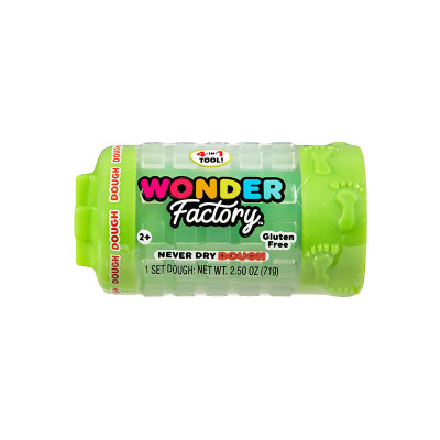 Незастигаюча маса для ліплення в баночці 595120 5x5x8 см Зелений