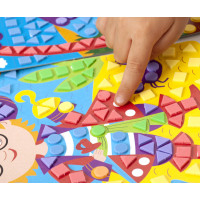 Набір для творчості "Мяка мозаїка. Пірат" VT4511-04 410 мяких наклейок