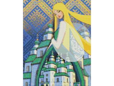 Алмазна мозаїка "Берегиня Свято-Троїцького Собору" ©mosyakart Ідейка AMO7431 40х50 см Алмазна мозаїка "Берегиня Свято-Троїцького Собору" ©mosyakart Ідейка AMO7431 40х50 см