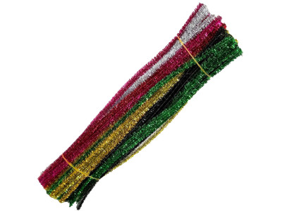 Творчий набір "Люрексовий синельний дріт" Синель-МІКС-№99 29 см 100 шт