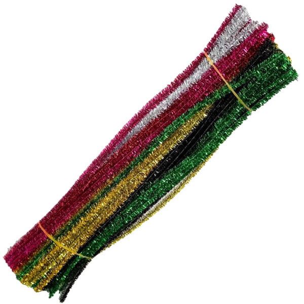 Творчий набір "Люрексовий синельний дріт" Синель-МІКС-№99 29 см 100 шт