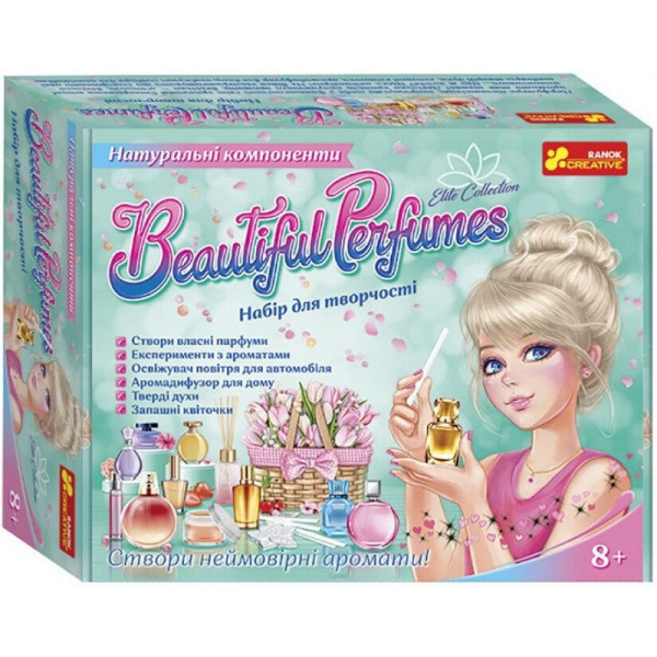 Набір для творчості "Beautiful Perfumes" 10100615 створи власний аромат Набір для творчості "Beautiful Perfumes" 10100615 створи власний аромат