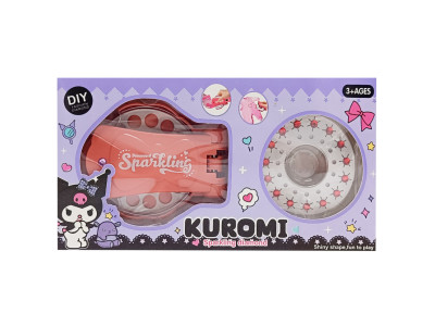 Набір для творчості "Kuromi" DM249-132(Coral) пристрій для кріплення страз стрази