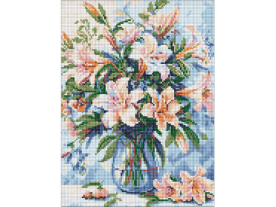 Алмазна мозаїка "Квіткова поема" ©art_selena_ua AMO8150 30x40 см Алмазна мозаїка "Квіткова поема" ©art_selena_ua AMO8150 30x40 см