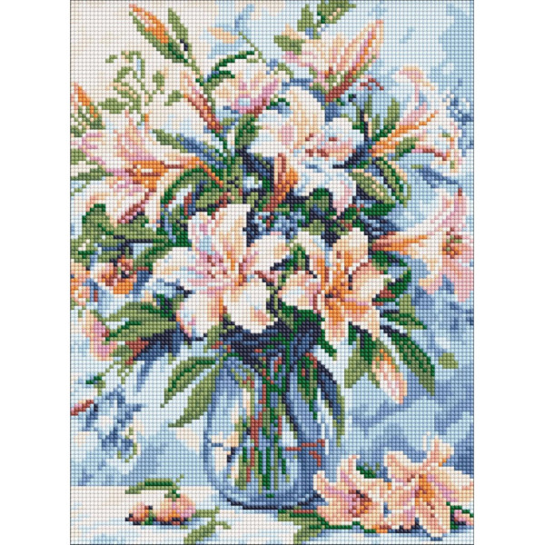 Алмазна мозаїка "Квіткова поема" ©art_selena_ua AMO8150 30x40 см Алмазна мозаїка "Квіткова поема" ©art_selena_ua AMO8150 30x40 см