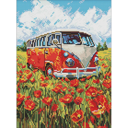 Алмазна мозаїка "Подорож у червоне" ©art_selena_ua AMO8215 30х40 см