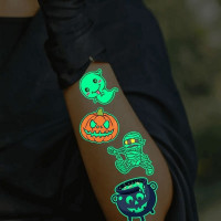 Набір дитячих тимчасових тату "Halloween glow" kids-tatto-halloween-glow-set-1 Набір дитячих тимчасових тату "Halloween glow" kids-tatto-halloween-glow-set-1