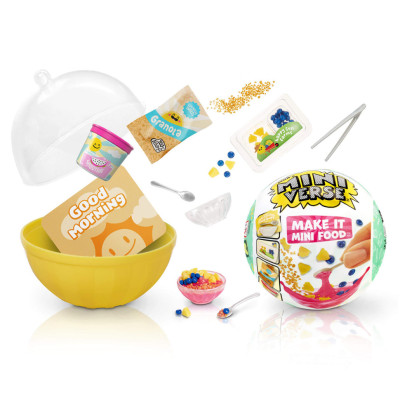 Ігровий набір для творчості "Створи кафе" MGAs Miniverse 505396 серії "Mini Food 3"