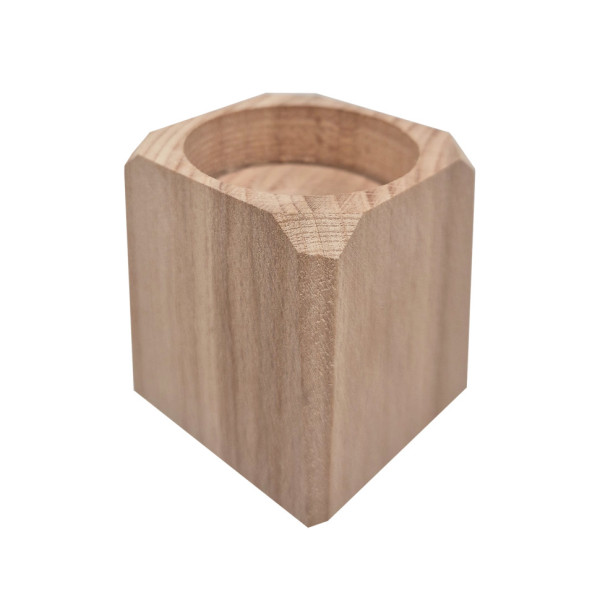 Свічник деревяний для свічок-таблеток Candlestick-5 45×45×55 см