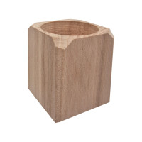 Свічник деревяний для свічок-таблеток Candlestick-5 45×45×55 см