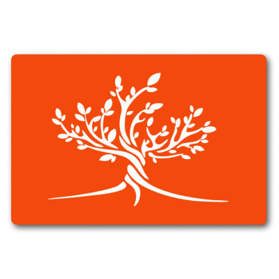 Трафарет для біо-тату Дерево f183-24*34см розмір 24х34 см