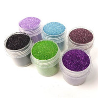 Набір гліттеру для біо-тату "Великий № 4" glitter-set-big-6x-4 6 штук по 12 мл