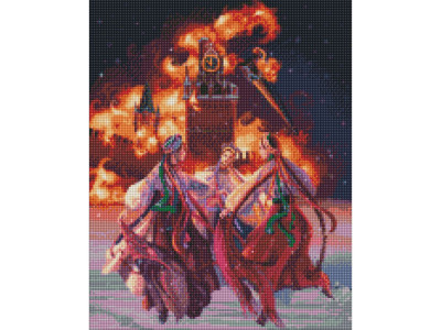 Алмазна мозаїка "Вогонь вільності" ©Jennifer Sikora AMO7619 Ідейка 40х50 см