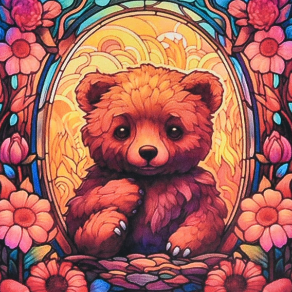 Алмазна мозаїка "Ведмедик" DEEX16288 не повна викладка 30х30 см Алмазна мозаїка "Ведмедик" DEEX16288 не повна викладка 30х30 см