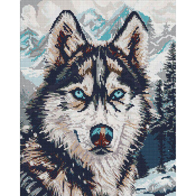 Алмазна мозаїка "Очі півночі" ©art_selena_ua AMO20041 40х50 см