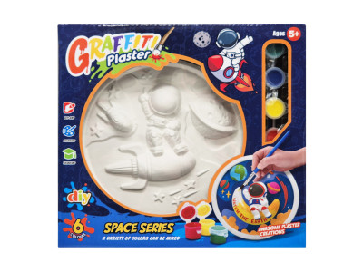 Набір для творчості Гіпсова розмальовка "Space Series" MK5430-825 тарілка 165 см Набір для творчості Гіпсова розмальовка "Space Series" MK5430-825 тарілка 165 см