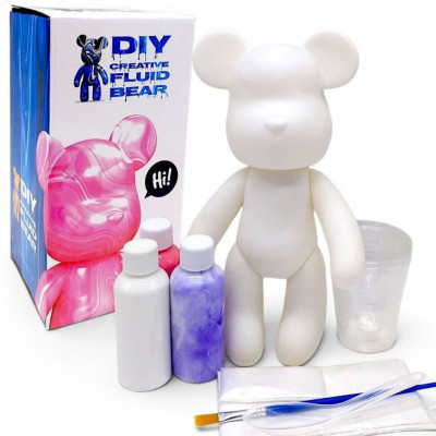 Набір для творчості "Fluid Bear Флюїдний ведмедик" FLUID BEAR Набір для творчості "Fluid Bear Флюїдний ведмедик" FLUID BEAR