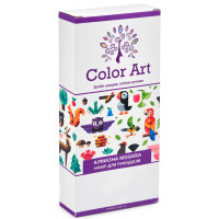 Набір брелків для алмазної мозаїки "Різдвяні тваринки" ColorArt BR51 6 шт