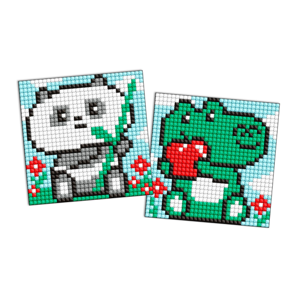 Алмазна мозаїка "Дивні смаколики" Ідейка AMG1069 9x9 см Алмазна мозаїка "Дивні смаколики" Ідейка AMG1069 9x9 см