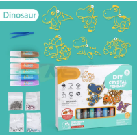 Набір для творчості "Dino" 9045E брелоки розмальовка намистини фарба