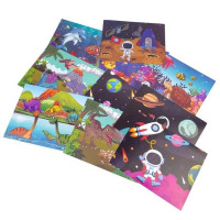 Набір для творчості 3D ручка AK 0011(Pink) 17 см 9 трафаретів