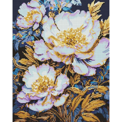 Алмазна мозаїка "Елегантні квіти" ©art_selena_ua AMO8152 40х50 см Алмазна мозаїка "Елегантні квіти" ©art_selena_ua AMO8152 40х50 см
