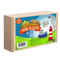 Набір дитячої творчості Розпис по дереву "Магніти-мрія моряка" РД-010