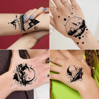 Набір дитячих тимчасових тату "Чорні міні №3" black-tattoo-mini-set-3-3 30 штук по 95*55 см Набір дитячих тимчасових тату "Чорні міні №3" black-tattoo-mini-set-3-3 30 штук по 95*55 см