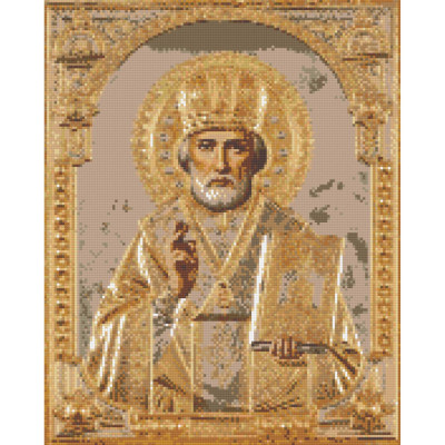 Алмазна мозаїка "Микола Чудотворець" OD3432 40х50 см