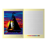 Дитяча книжка для малювання "PIXEL ART №1" РМ-85-1 Дитяча книжка для малювання "PIXEL ART №1" РМ-85-1