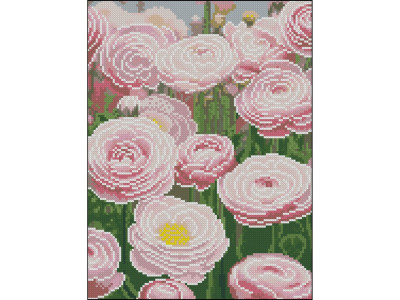 Алмазна мозаїка без підрамника "Весняне поле" ZAV3040-16 30х40 см