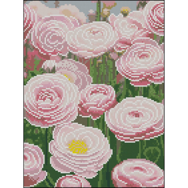 Алмазна мозаїка без підрамника "Весняне поле" ZAV3040-16 30х40 см