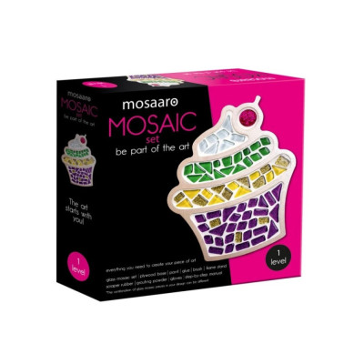 Дитячий набір для творчості кришталева мозаїка "Кекс" MA1006