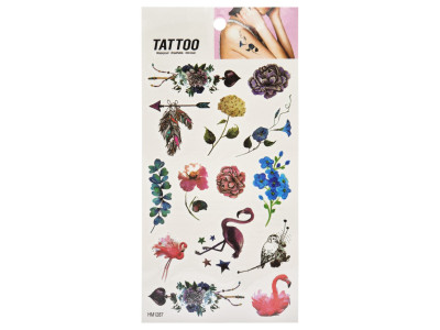 Тимчасове татуювання "Тропики Tattoo" 1020-HM1287 Тимчасове татуювання "Тропики Tattoo" 1020-HM1287