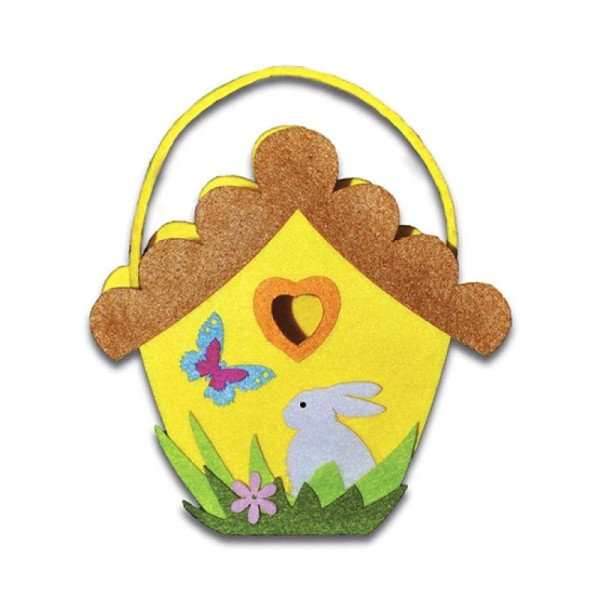 Набір для творчості "Зроби сам кошик з фетру Хатинка" 120106 Набір для творчості "Зроби сам кошик з фетру Хатинка" 120106