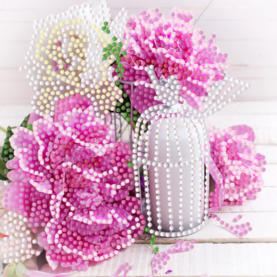 Алмазна мозаїка "Ранкова ніжність" ZAV1818-21 18х18 см