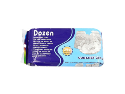 Маса для ліплення "Dozen" DSCN0664 біла 250 грам