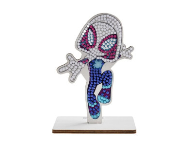 Набір для творчості зі стразами "Жінка Павук" Crystal Art CAFGR-MCU016 на підставці