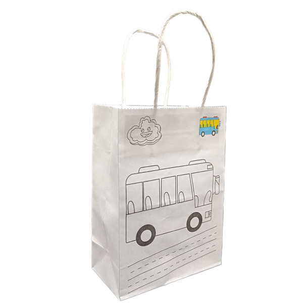 Дитяча розмальовка "Транспорт 2" 23-201-6 з фломастерами