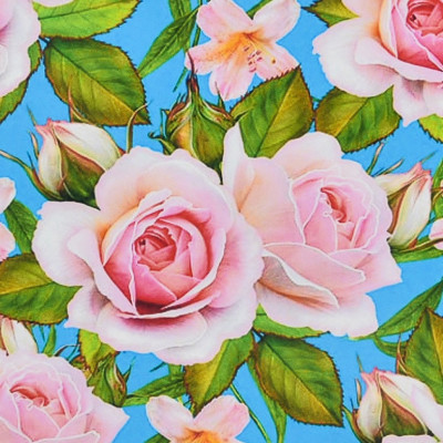 Алмазна мозаїка "Рожеві пелюстки" HEE16327 30х30 см