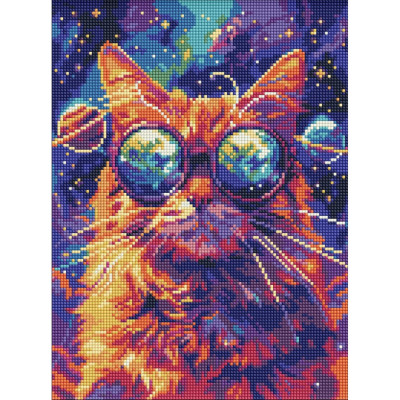 Алмазна мозаїка "Зоряні окуляри" ©art_selena_ua AMO8088 30х40 см