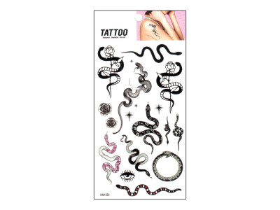 Тимчасове татуювання "Snakes Tattoo" 1020-HM1593 Тимчасове татуювання "Snakes Tattoo" 1020-HM1593