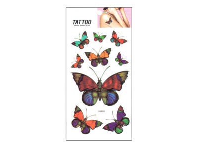 Тимчасове татуювання "Метелик Tattoo" 1020-HM655