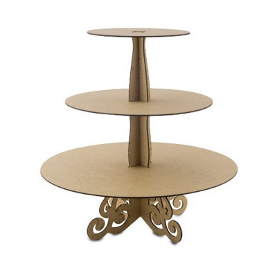 Заготовка для декорування "Підставка для солодощів Кругла" FDPO-088