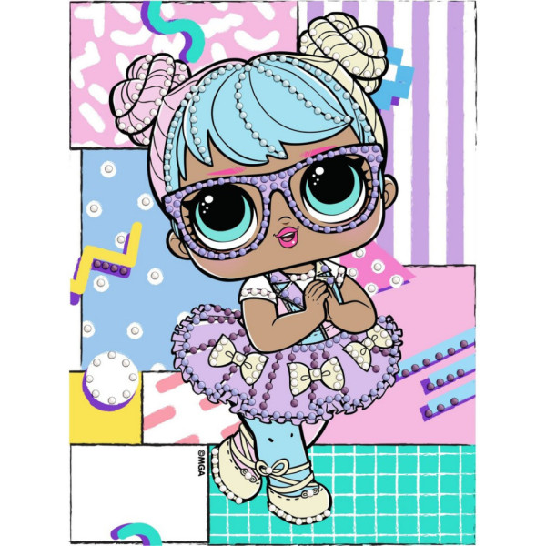 Алмазна мозаїка "L.O.L. Surprise! Bon Bon" AML1193 15x20 см