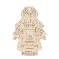 Набір фігурок для розфарбовування та прикрашання "Лялька-мотанка" Motanka-Doll8 8 штук Набір фігурок для розфарбовування та прикрашання "Лялька-мотанка" Motanka-Doll8 8 штук