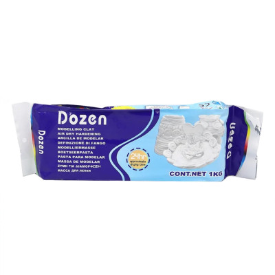 Маса для для ліплення "Dozen" DSCN0668 білий 1 кілограм